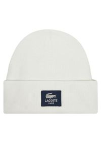 Lacoste Czapka RB3046 Écru. Materiał: materiał, bawełna
