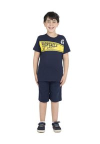 LEONE 1947 APPAREL - Witamy dziecięcą koszulkę z krótkim rękawem. Kolor: niebieski. Długość rękawa: krótki rękaw. Długość: krótkie. Sport: joga i pilates