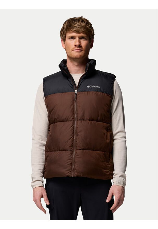 columbia - Columbia Kamizelka Puffect™ III 2086871 Brązowy Regular Fit. Kolor: brązowy. Materiał: syntetyk