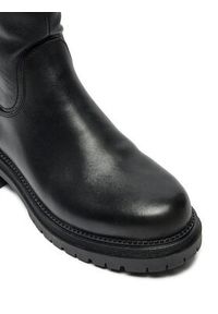 Rieker Kozaki Y3154-00 Czarny. Kolor: czarny. Materiał: skóra #7