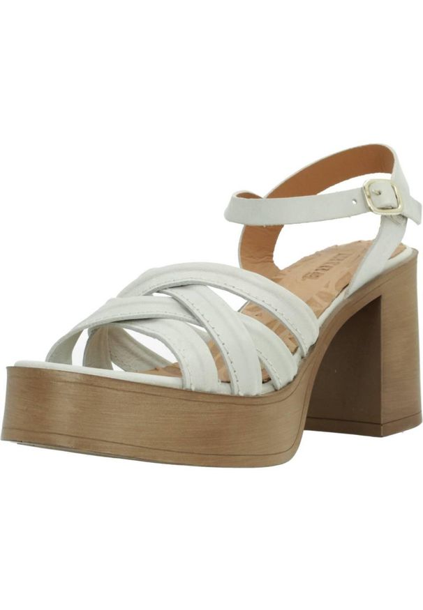 Sandały MTNG 50566M Beżowy. Kolor: beżowy. Materiał: skóra, syntetyk. Sport: turystyka piesza