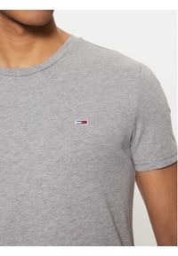 Tommy Jeans T-Shirt Jaspe DM0DM20363 Szary Slim Fit. Kolor: szary. Materiał: bawełna #3