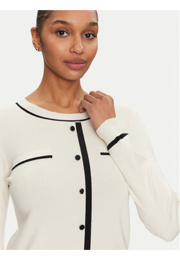 Morgan Sweter 251-MJUANI Écru Regular Fit. Materiał: syntetyk