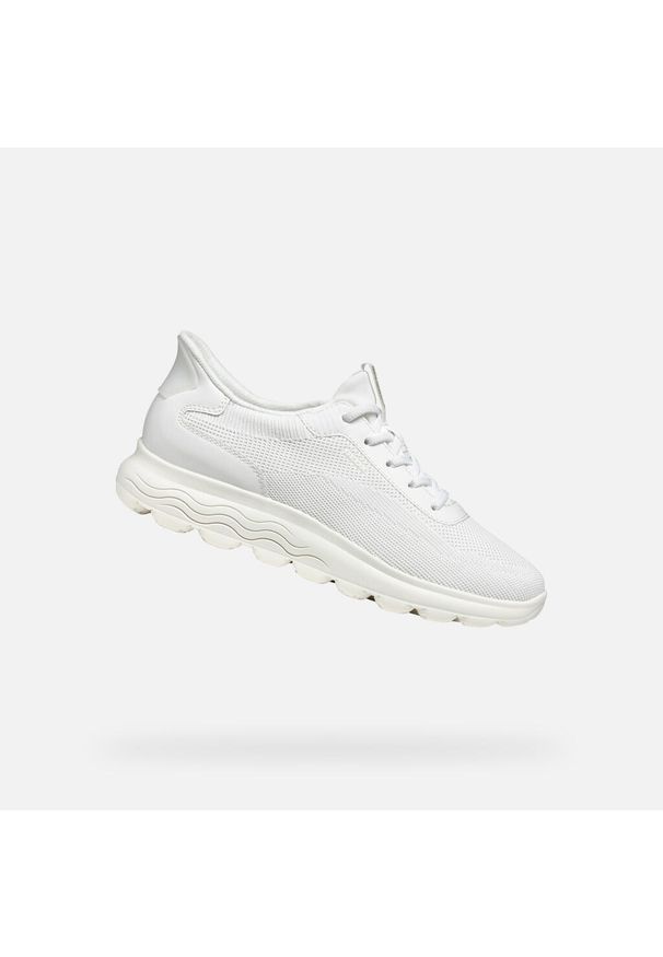 Baskets Femme Baskets Geox D SPHERICA PLUS Blanc Geox. Kolor: biały