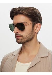 Ray-Ban Okulary przeciwsłoneczne 0RB3025 Zielony. Kolor: zielony #5