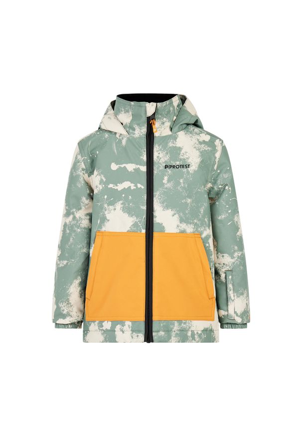 Dziecięca kurtka narciarska Protest Carlos TD. Kolor: zielony. Sezon: zima. Sport: narciarstwo