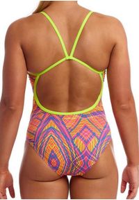 Strój do pływania FUNKITA Sound Stoper - Single Strap. Kolor: różowy