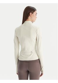 Adidas by Stella McCartney - adidas by Stella McCartney Koszulka techniczna Training Midlayer JM1397 Beżowy Slim Fit. Kolor: beżowy. Materiał: syntetyk