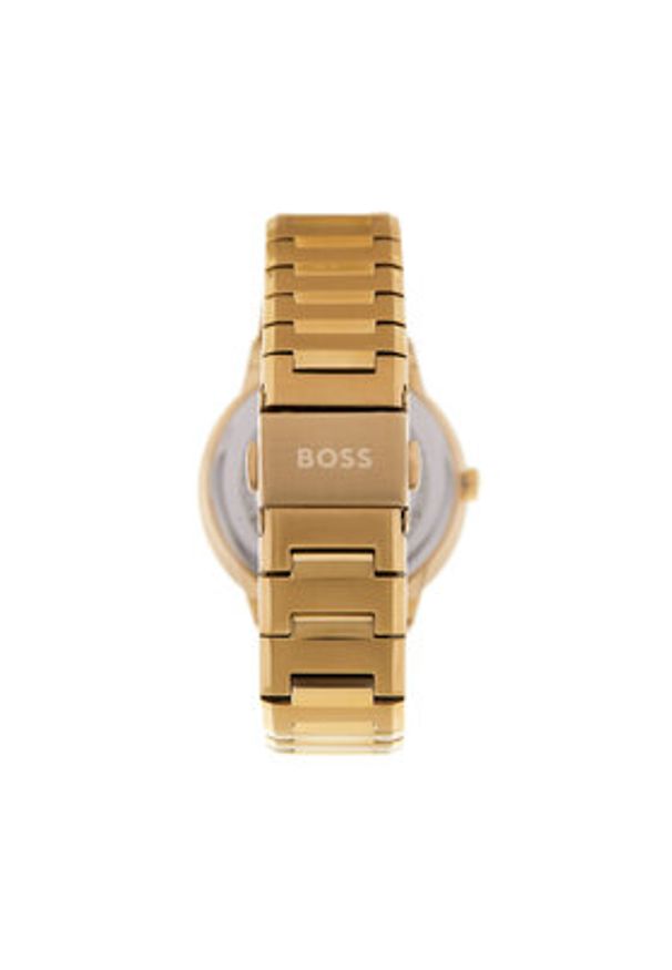 BOSS Zegarek Breath 1502649 Złoty. Kolor: złoty