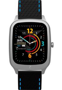 Smartwatch Techmade Smartwatch męski Techmade TM-VISIONS-BKSB czarny pasek. Rodzaj zegarka: smartwatch. Kolor: czarny