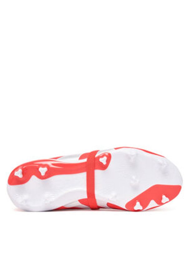 Adidas - adidas Buty do piłki nożnej Predator League Fold-Over Tongue Firm Ground ID3830 Czerwony. Kolor: czerwony. Materiał: skóra