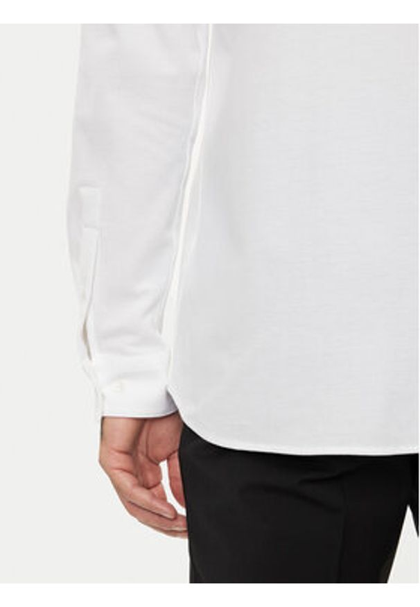 Calvin Klein Koszula K10K113311 Biały Regular Fit. Kolor: biały. Materiał: bawełna