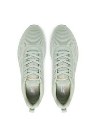 skechers - Skechers Sneakersy Bobs B Flex Hi-Flying Hi 117385/SAGE Zielony. Kolor: zielony. Materiał: materiał #4