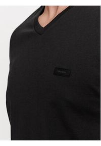 Calvin Klein T-Shirt Smooth K10K112507 Czarny Regular Fit. Kolor: czarny. Materiał: bawełna #2