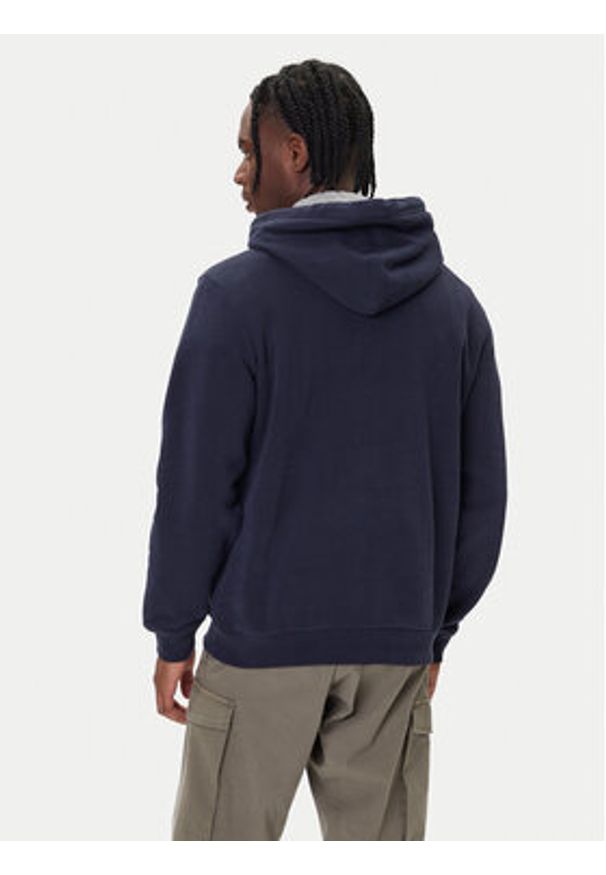 Napapijri Bluza Burgee Wint 4 NP0A892T Granatowy Regular Fit. Kolor: niebieski. Materiał: bawełna