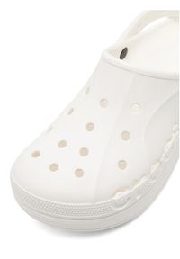 Crocs Klapki BAYA PLATFORM CLOG 208186-100 Niebieski. Kolor: niebieski. Materiał: syntetyk, materiał. Obcas: na platformie #7