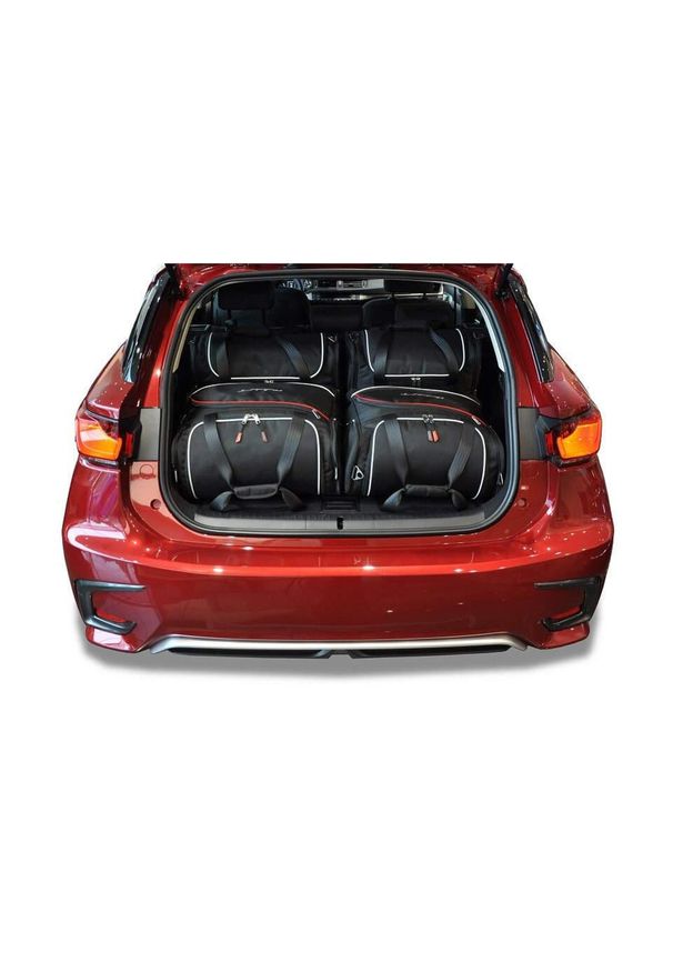 KJUST - Torby Do Bagażnika Lexus Ct Hev 2010-2021 4Szt Kjust. Kolor: czarny. Styl: sportowy