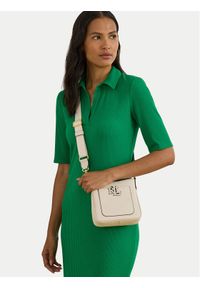 Lauren Ralph Lauren - LAUREN RALPH LAUREN Torebka 431982184005 Biały. Kolor: biały. Materiał: skórzane #1
