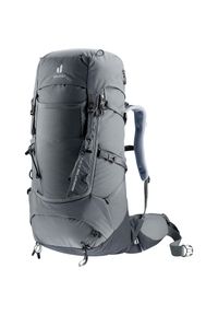 Plecak trekkingowy damski Deuter Aircontact Core 45 + 10 SL - graphite/black. Kolor: szary. Styl: sportowy #1
