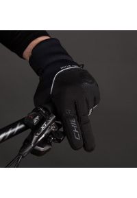 CHIBA - Rękawiczki sportowe unisex Chiba Dry Star z nieprzemakalną membraną. Kolor: czarny. Sezon: zima. Sport: kolarstwo #2