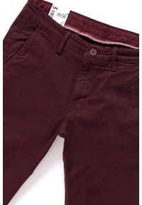 Lee - LEE SPODNIE MĘSKIE CHINO BURGUNDY ARRAY L768LL26. Okazja: na co dzień. Styl: wizytowy, casual, elegancki #10