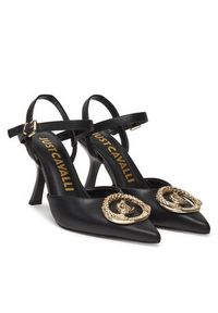 Just Cavalli Szpilki 78RA3S12 ZP273 Czarny. Kolor: czarny. Materiał: skóra. Obcas: na szpilce #4