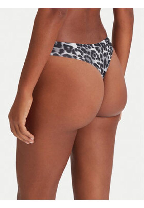 Chantelle Stringi Soft Stretch C11D90 Szary. Kolor: szary. Materiał: syntetyk