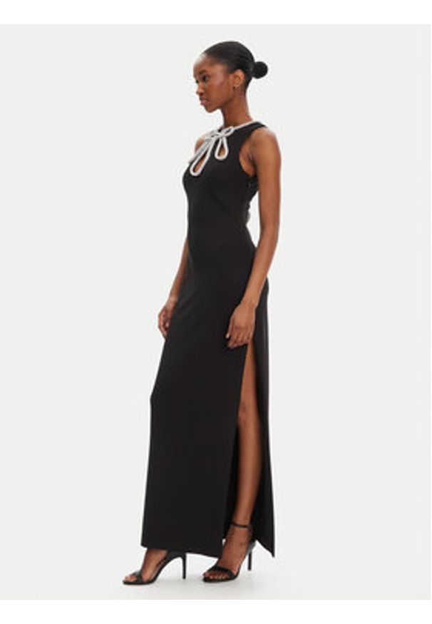 Marciano Guess Sukienka wieczorowa 5RGK45 6869Z Czarny Regular Fit. Kolor: czarny. Materiał: syntetyk. Styl: wizytowy