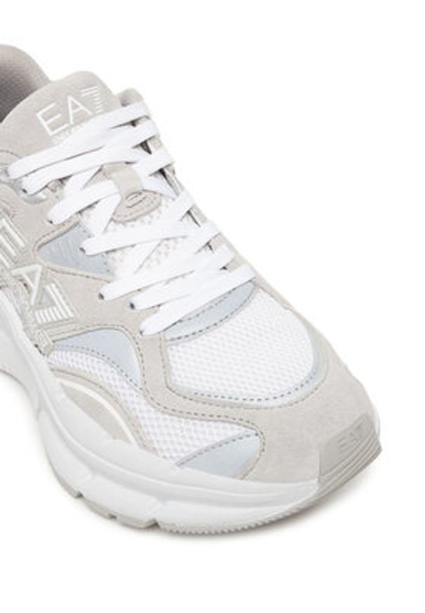 EA7 Emporio Armani Sneakersy X8X237 XK425 MZ203 Szary. Kolor: szary. Materiał: materiał