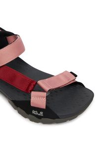 Jack Wolfskin Sandały Ridge A65590 Różowy. Kolor: różowy. Materiał: materiał #4