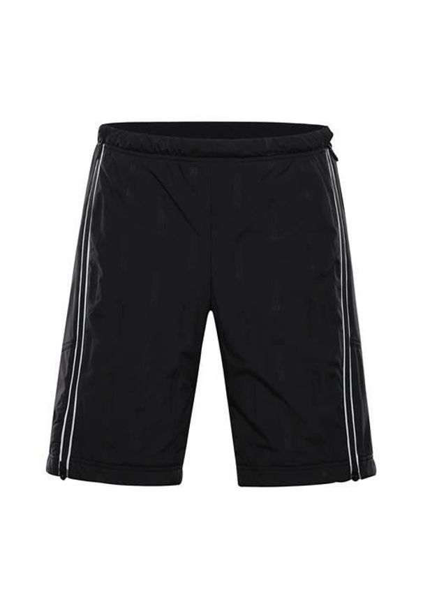 ALPINE PRO - Spodnie trekkingowe męskie Alpine Pro Werm. Kolor: czarny. Materiał: syntetyk, materiał. Długość: krótkie. Sport: turystyka piesza