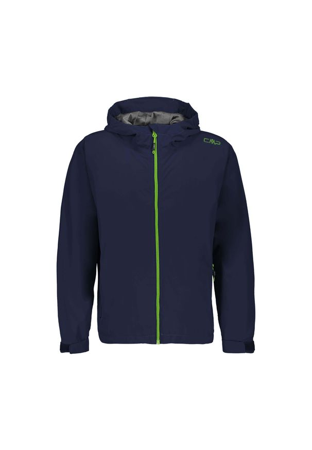 Kurtka uniwersalna chłopięca CMP 39X7984N950. Kolor: wielokolorowy, niebieski, szary, zielony. Materiał: syntetyk. Sport: turystyka piesza