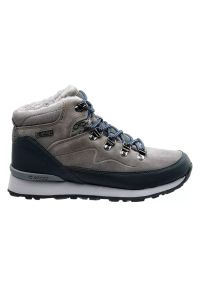 Hi-tec - Buty ocieplane trekkingowe damskie Hi-Tec Midora Mid WP Wo's - szare, Rozmiar buta 36. Kolor: szary. Materiał: zamsz, materiał, guma. Szerokość cholewki: normalna #1