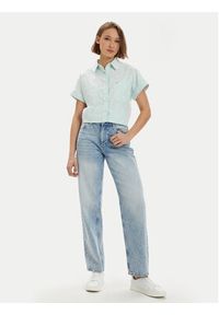Lee Koszula Utility 112350269 Niebieski Relaxed Fit. Kolor: niebieski. Materiał: bawełna #3