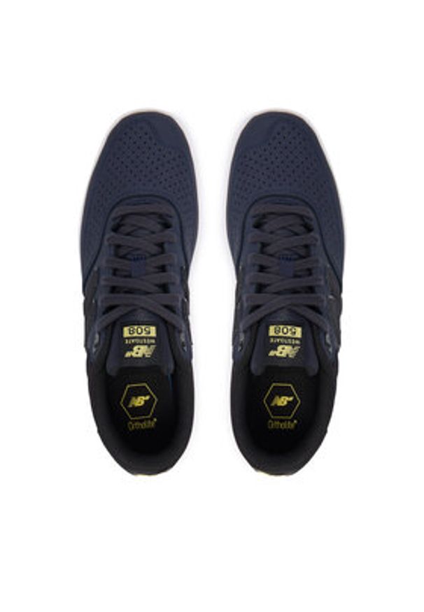 New Balance Sneakersy Numeric Brandon Westgate 508 UN508NBP Czarny. Kolor: czarny. Materiał: zamsz, skóra