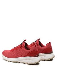 Jack Wolfskin Sneakersy Dromoventure Knit Low W 4056751 Czerwony. Kolor: czerwony. Materiał: materiał #7