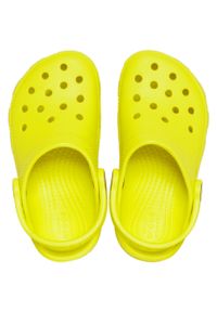 Chodaki dla dzieci Crocs Kids Toddler Classic Clog. Kolor: żółty