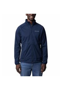 columbia - Kurtka Przejściowa Męska Columbia Canyon Meadows Softshell Jacket. Kolor: niebieski. Materiał: softshell. Sport: turystyka piesza