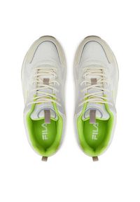 Fila Sneakersy Novarra Wmn FFW0193 Biały. Kolor: biały. Materiał: skóra