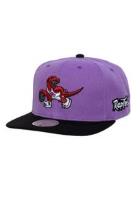 Mitchell & Ness - Czapka typu snapback Toronto Raptors NBA Team Origins Hwc. Kolor: fioletowy. Materiał: poliester. Wzór: kolorowy. Styl: sportowy, elegancki