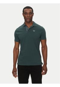Barbour Polo Tartan MML0012GN89 Zielony Regular Fit. Typ kołnierza: polo. Kolor: zielony. Materiał: bawełna #1