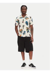 Volcom Koszula Bob Mollema A0412513 Écru Boxy Fit. Materiał: wiskoza #3