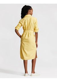 Polo Ralph Lauren Sukienka koszulowa N Cory Dr 211928808002 Żółty Straight Fit. Typ kołnierza: polo. Kolor: żółty. Materiał: bawełna. Typ sukienki: koszulowe #3