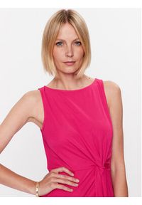 Lauren Ralph Lauren Sukienka koktajlowa 250903028002 Różowy Regular Fit. Kolor: różowy. Styl: wizytowy