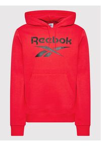 Reebok Bluza Identity HM5339 Czerwony Regular Fit. Kolor: czerwony. Materiał: bawełna #3