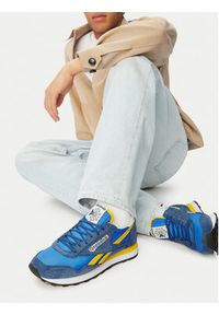 Reebok Sneakersy SS-AZTEC II 100245086 Niebieski. Kolor: niebieski. Materiał: zamsz, skóra #5