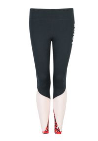 Juicy Couture Legginsy | JWFKB224801 | Legging | Kobieta | Czarny. Kolor: czarny. Materiał: elastan, poliester. Wzór: nadruk