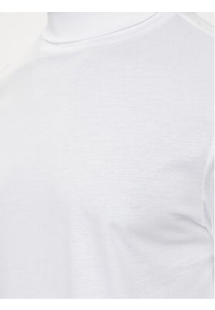 Calvin Klein Jeans Golf Mock J30J316816 Biały Regular Fit Calvin Klein Jeans Golf Mock J30J316816 Biały Regular Fit