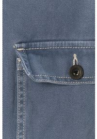 Dr. Denim Kurtka jeansowa przejściowa. Okazja: na co dzień. Kolor: niebieski. Materiał: jeans, denim. Styl: casual #5