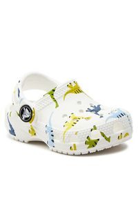 Crocs Klapki Classic Character Print Clog T 209697 Zielony. Kolor: zielony. Wzór: nadruk #7